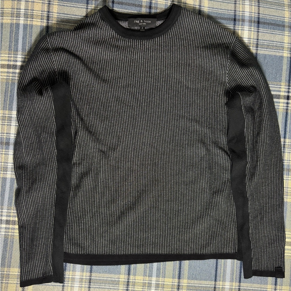 Rag & Bone Sweater black and gray Size SM